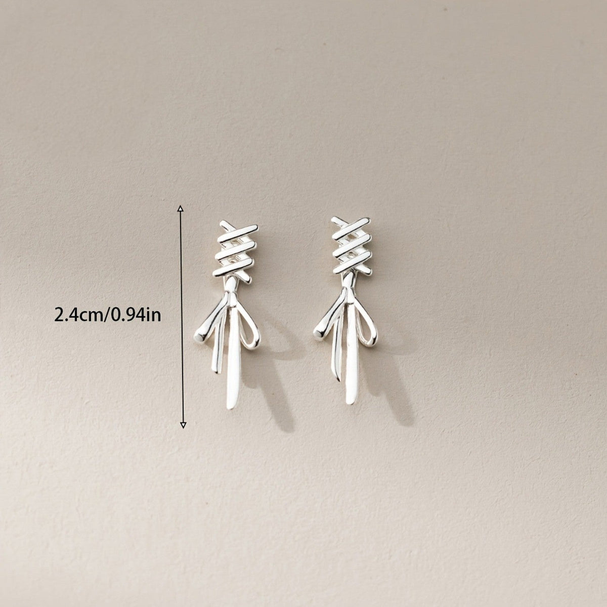 Wrapped Bouquet Stud Earrings