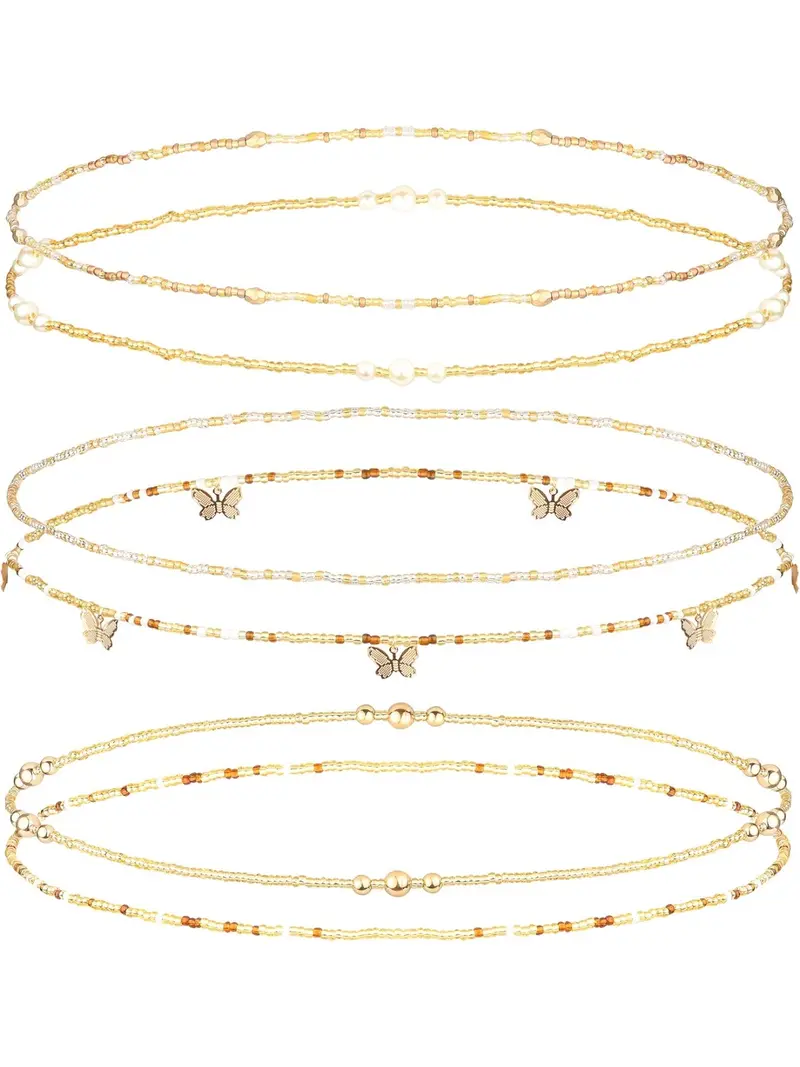 6pc Waist Beads Set