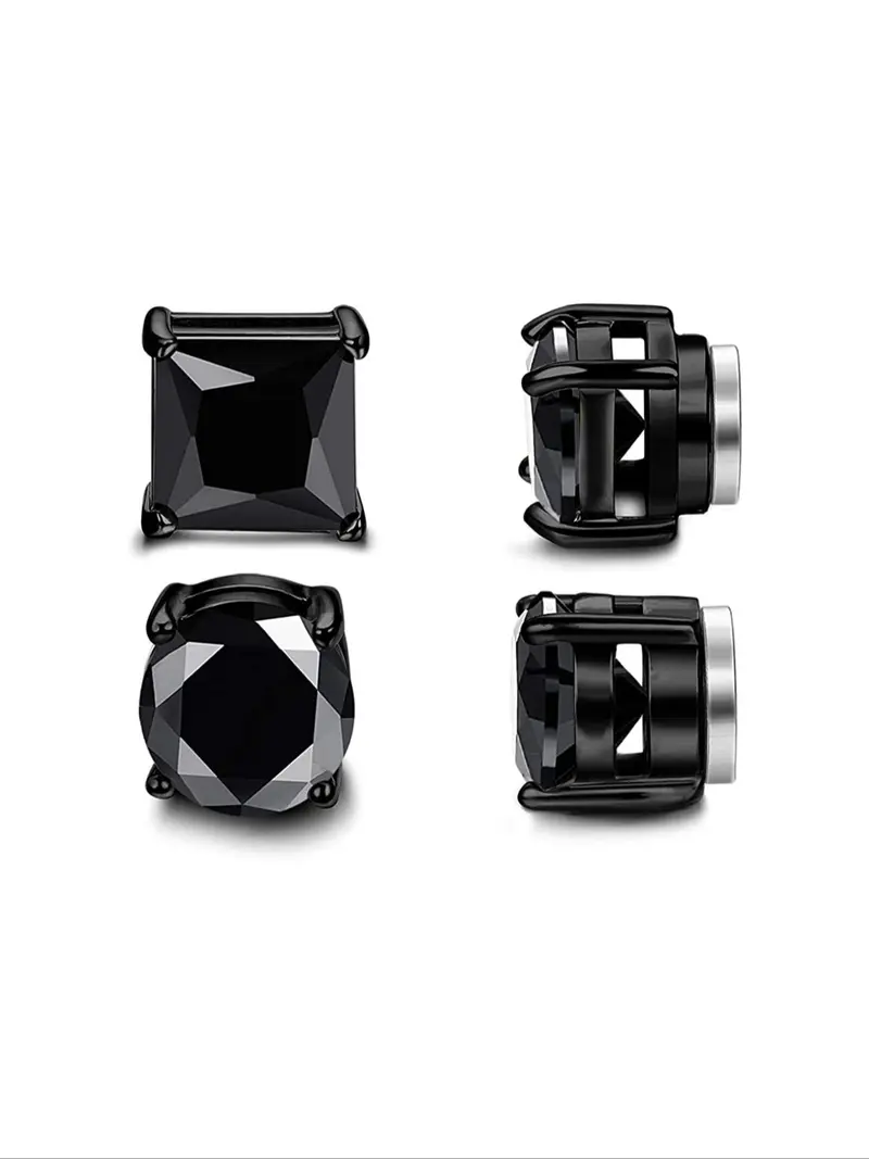 4pc Magnet Earring Set
