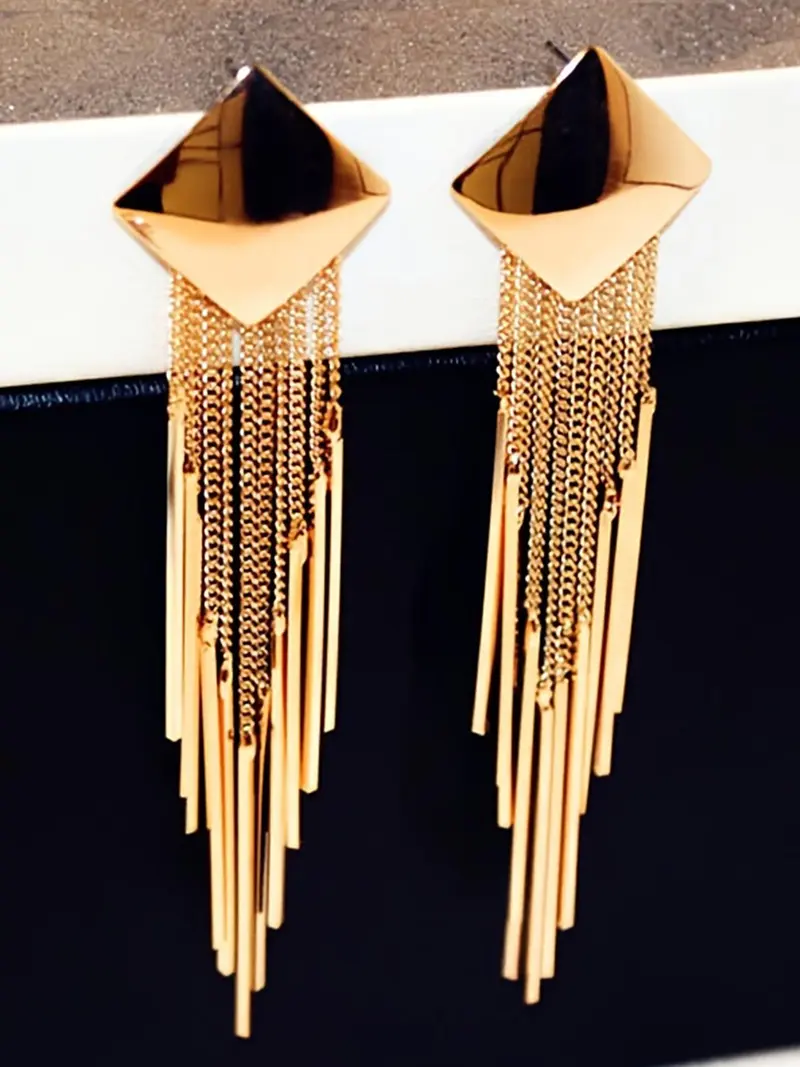 Dangling Tassel Earrings