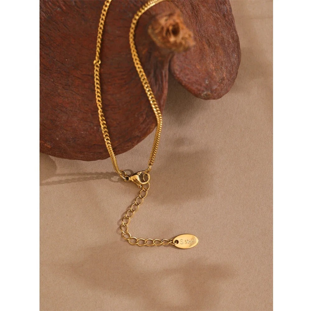 Dainty Five Cherry Necklace