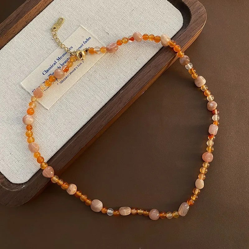 Turquoise Multi-Strand Beaded Necklace