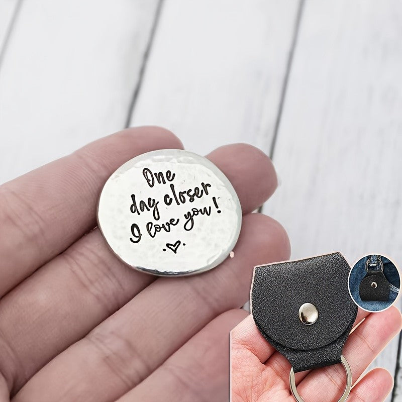 "I Love You More" Heart Token