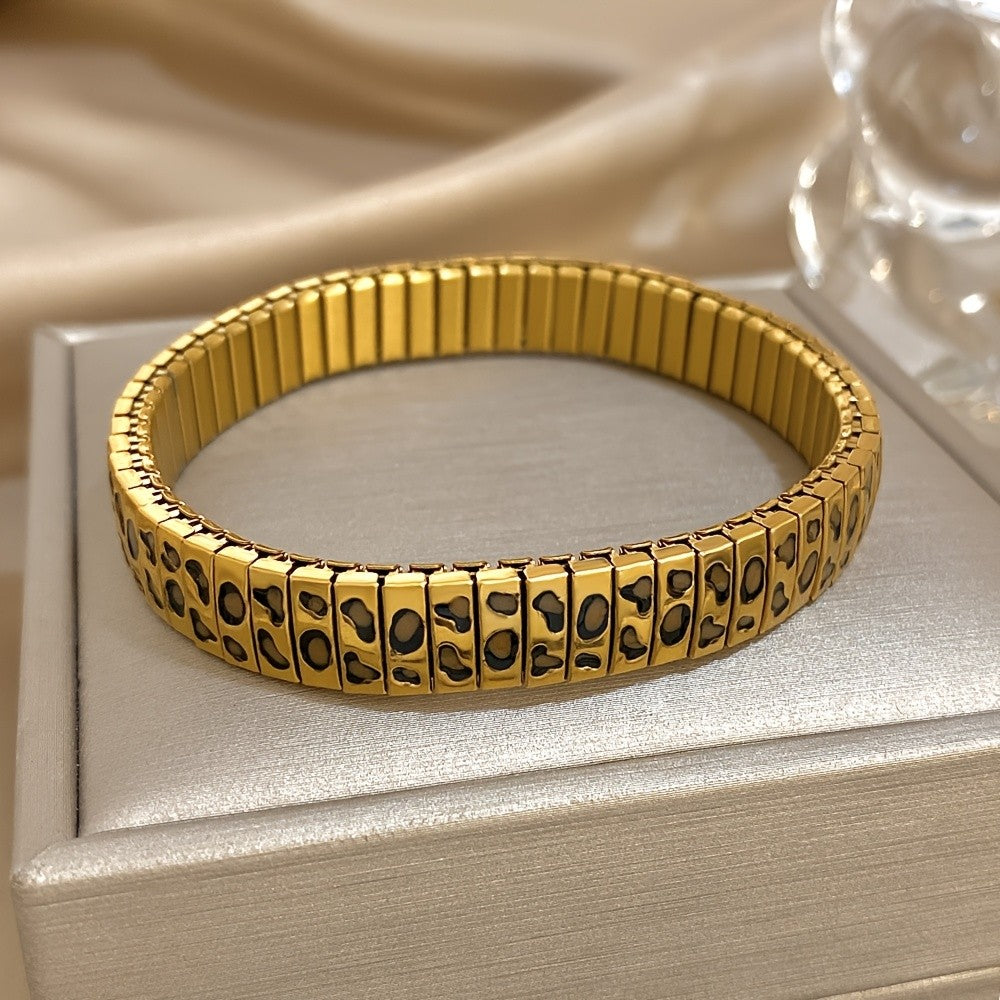 Leopard Link Bracelet