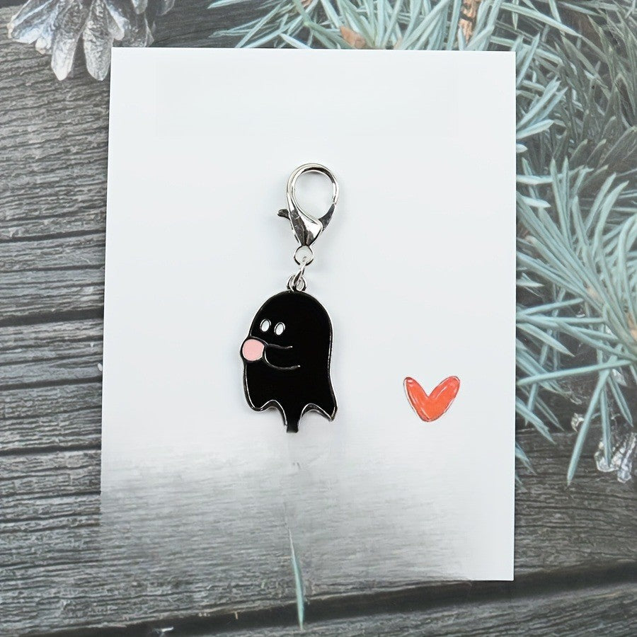 Ghost Pocket Hug Keychain