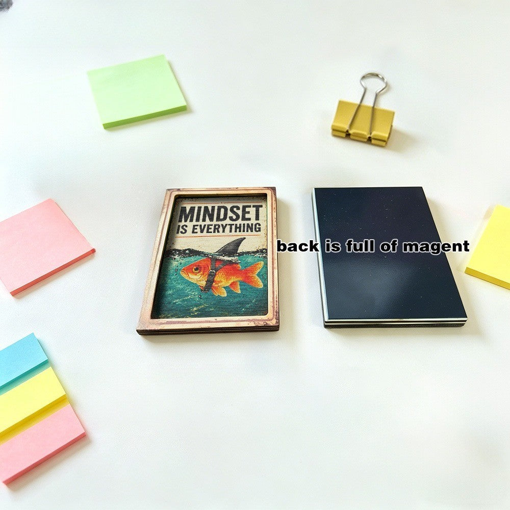 Mindset Is Everything Wooden Sign
