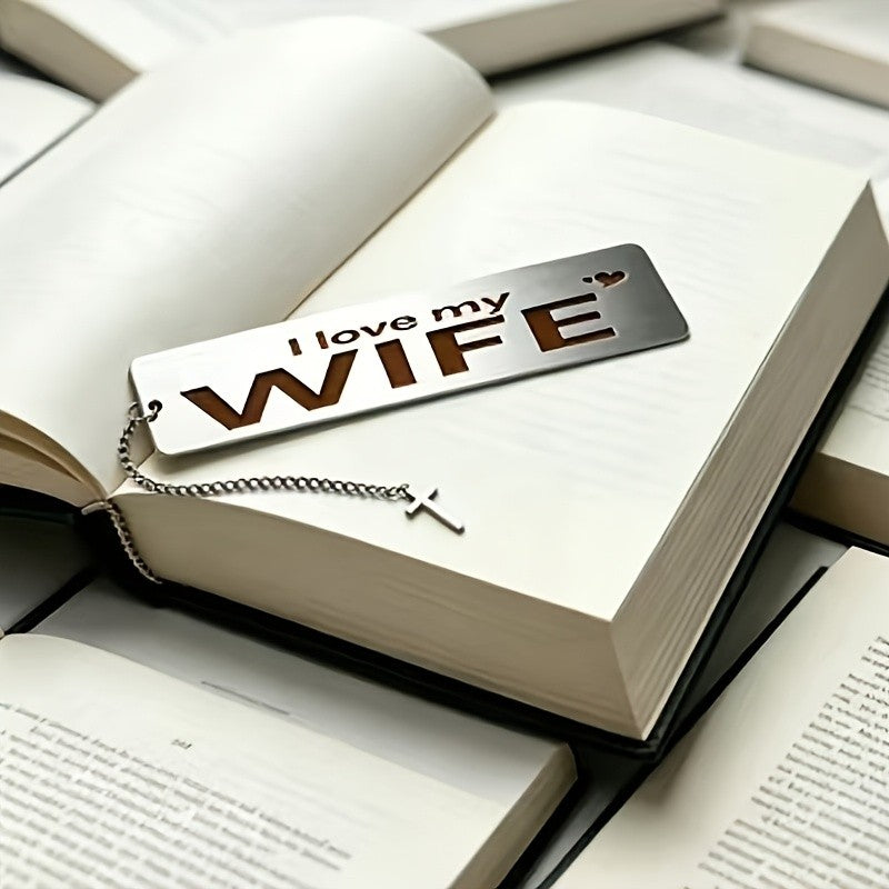 I Love My Wife Bookmark
