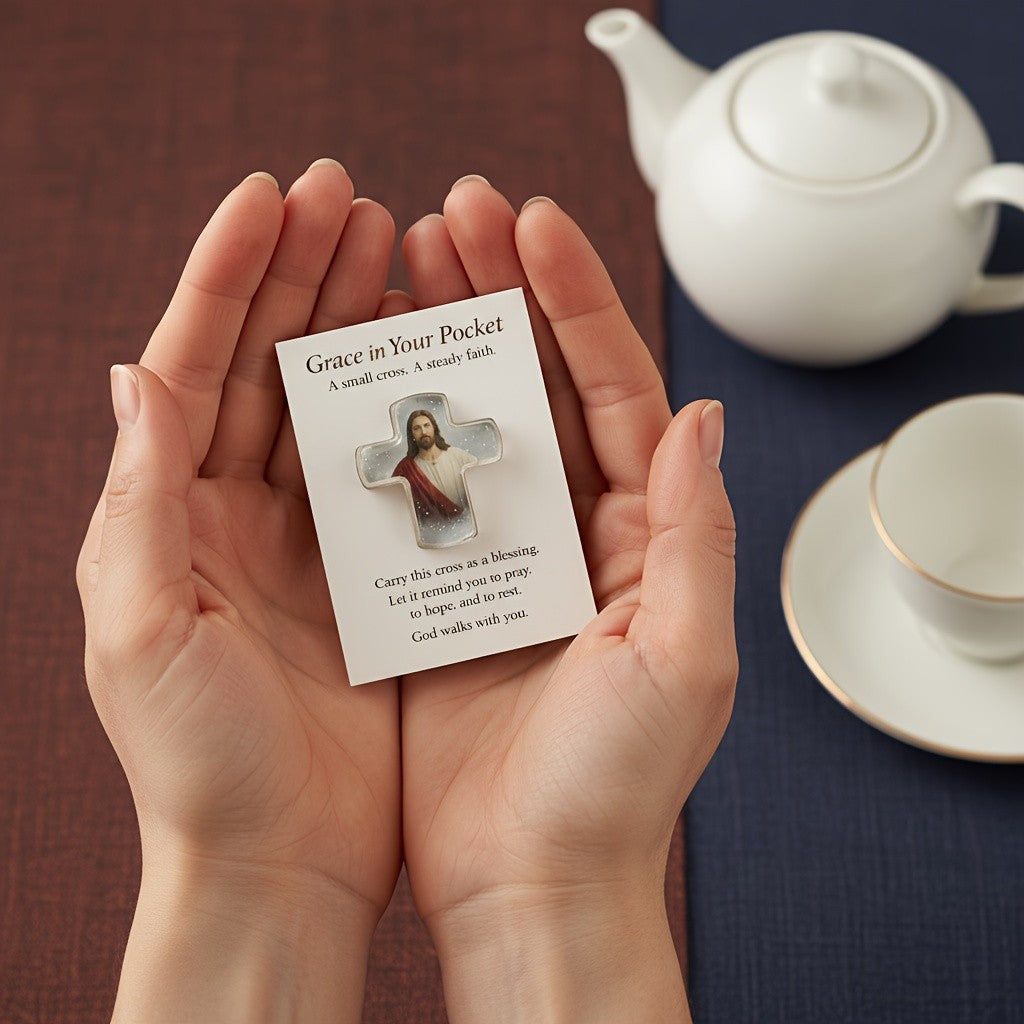 Jesus Cross Pocket Card