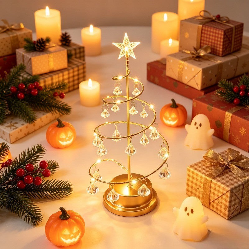 Crystal Star Tree Lamp
