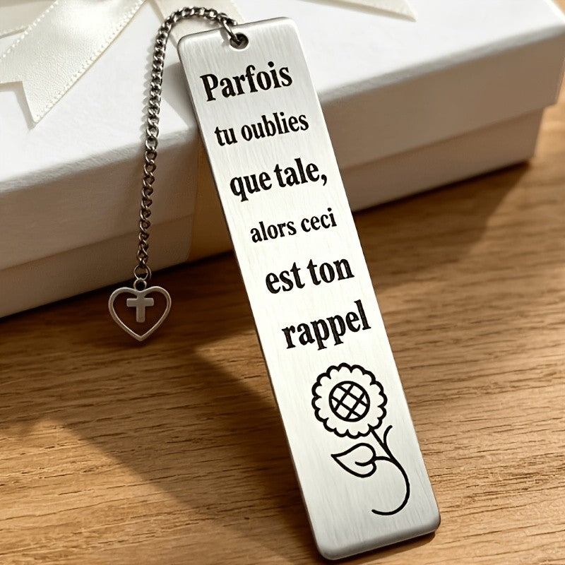 Floral Reminder Bookmark