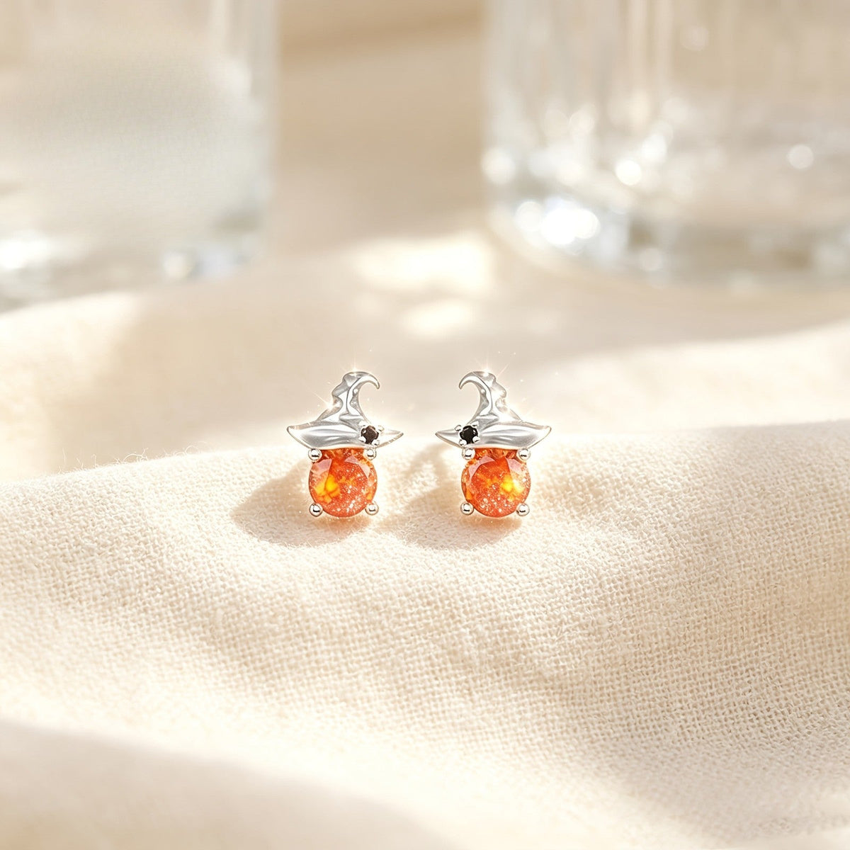 Witch Hat Stud Earrings