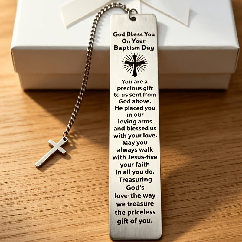 Baptism Blessing Bookmark