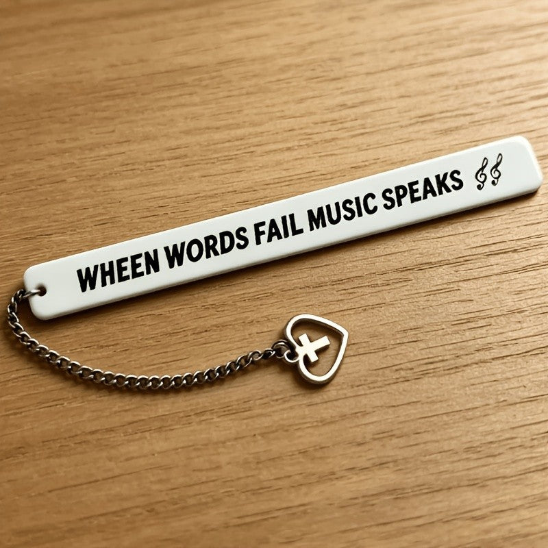 Music Speaks Bookmark