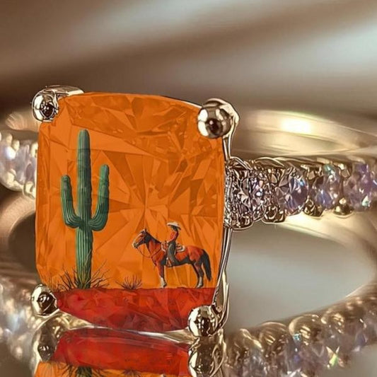 Desert Square Ring