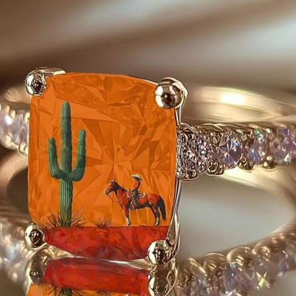 Custom Square Ring