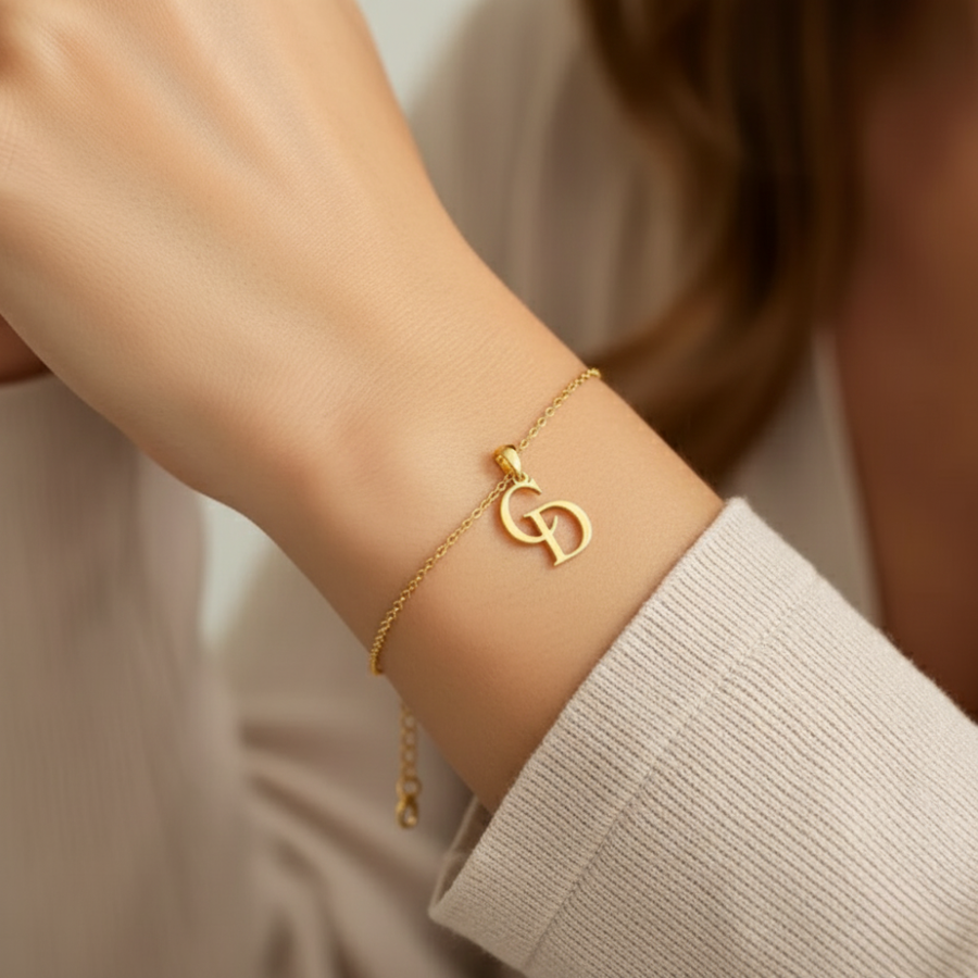 Personalized Letter Bracelet