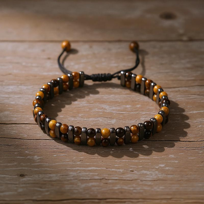 Natural Tiger Eye Stone Protection Bracelet