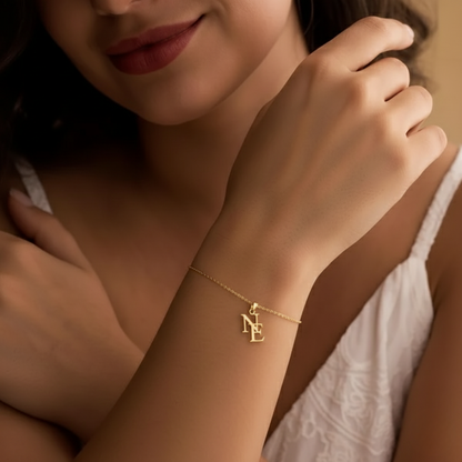 Personalized Letter Bracelet