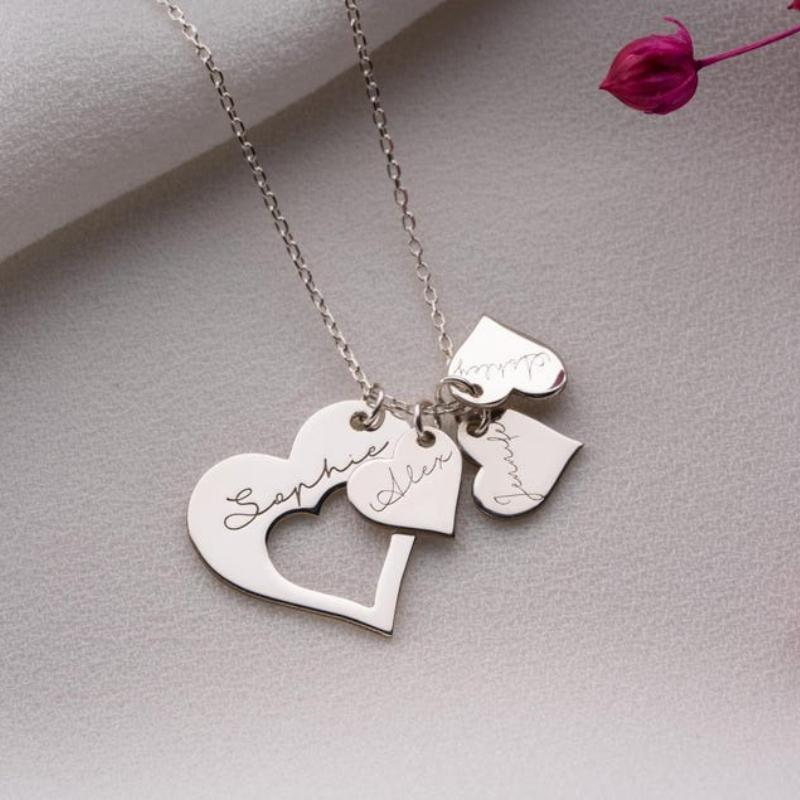 Personalized Heart Name Necklace