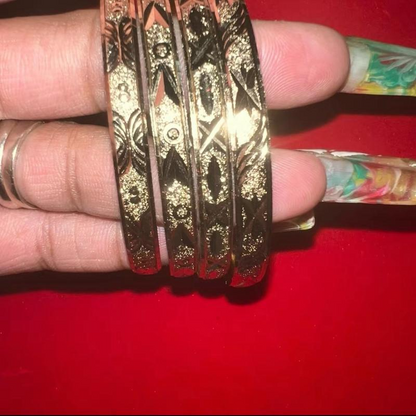 Empress Gold Bangles Set