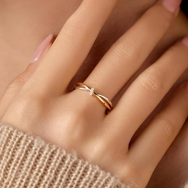 Twisted Knot Infinity Love Ring