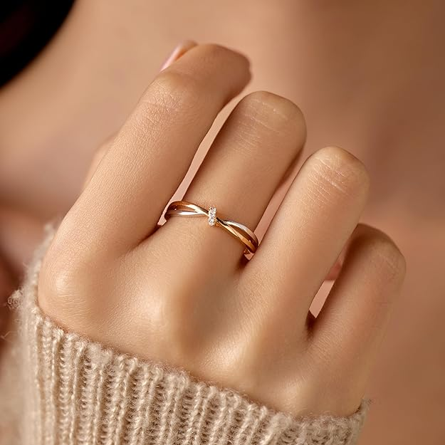 Twisted Knot Infinity Love Ring