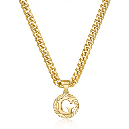 Initial Letter Necklace