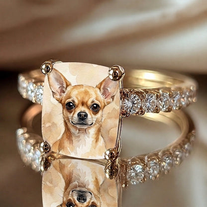 Dog Square Ring