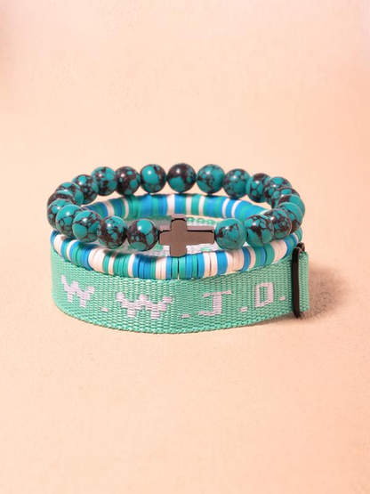 3pc WWJD Bracelet