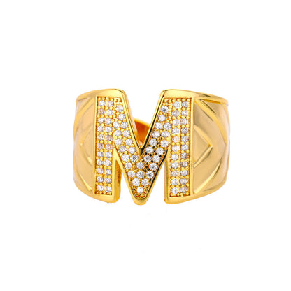 A–Z Alphabet Initial Ring