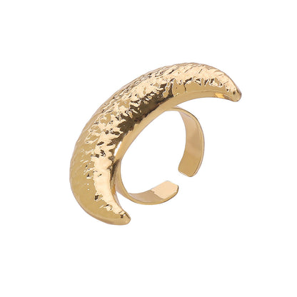 Vintage Moon Ring Set