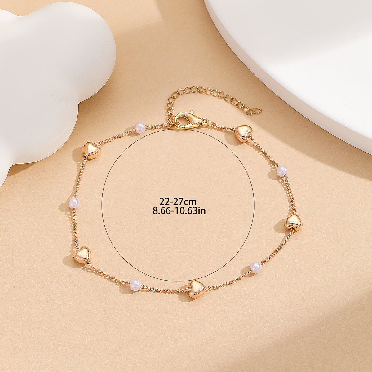 Heartstream Glow Anklet