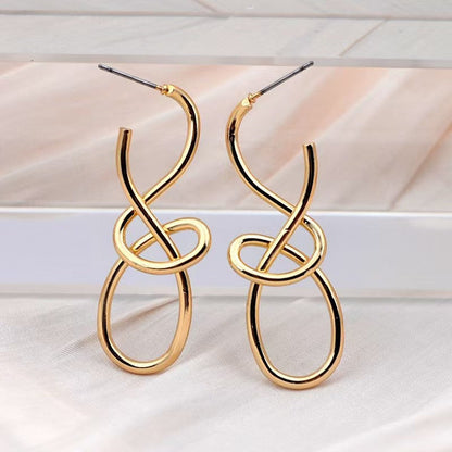 Vintage Knotted Dangle Earrings