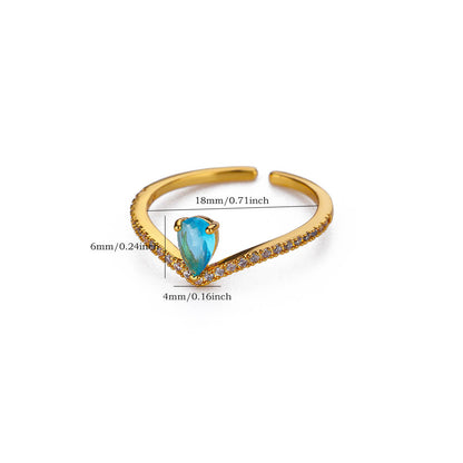 Blue Radiance V-Ring
