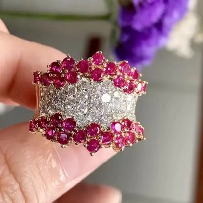 Vintage Ruby Statement Ring