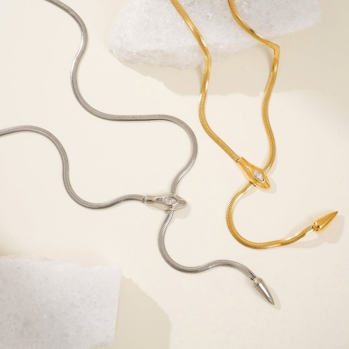 Classic Serpentine Chain Necklace