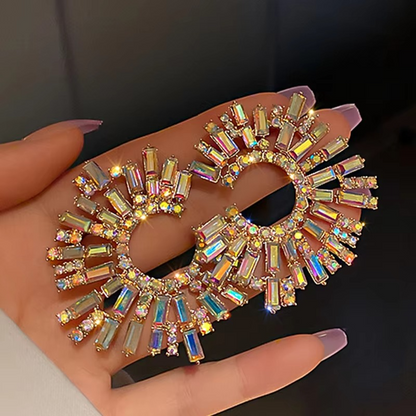 Crystal Burst Earrings