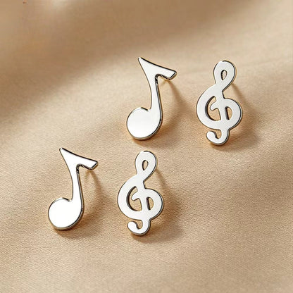 Musical Note Earring Set