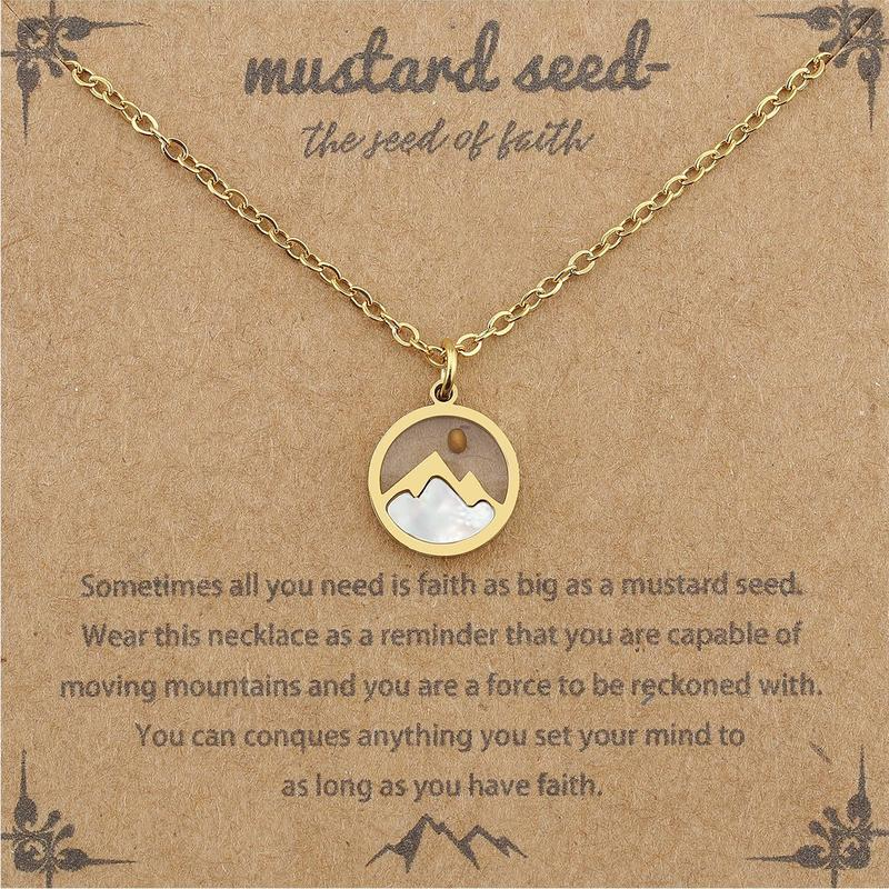 Mustard Seed Necklace