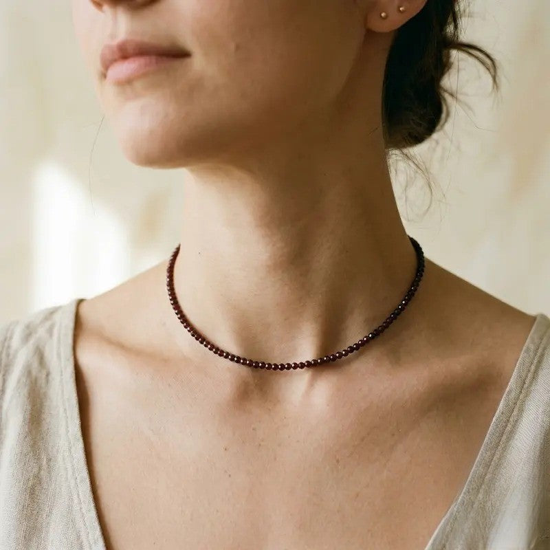 Multicolor Gemstone Beaded Necklace