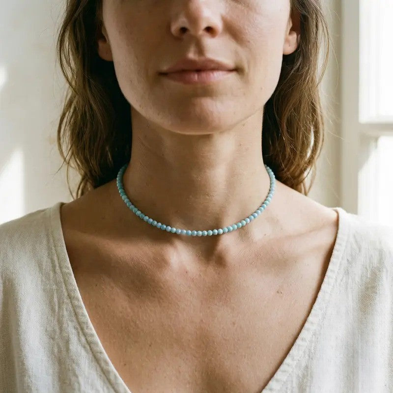 Multicolor Gemstone Beaded Necklace
