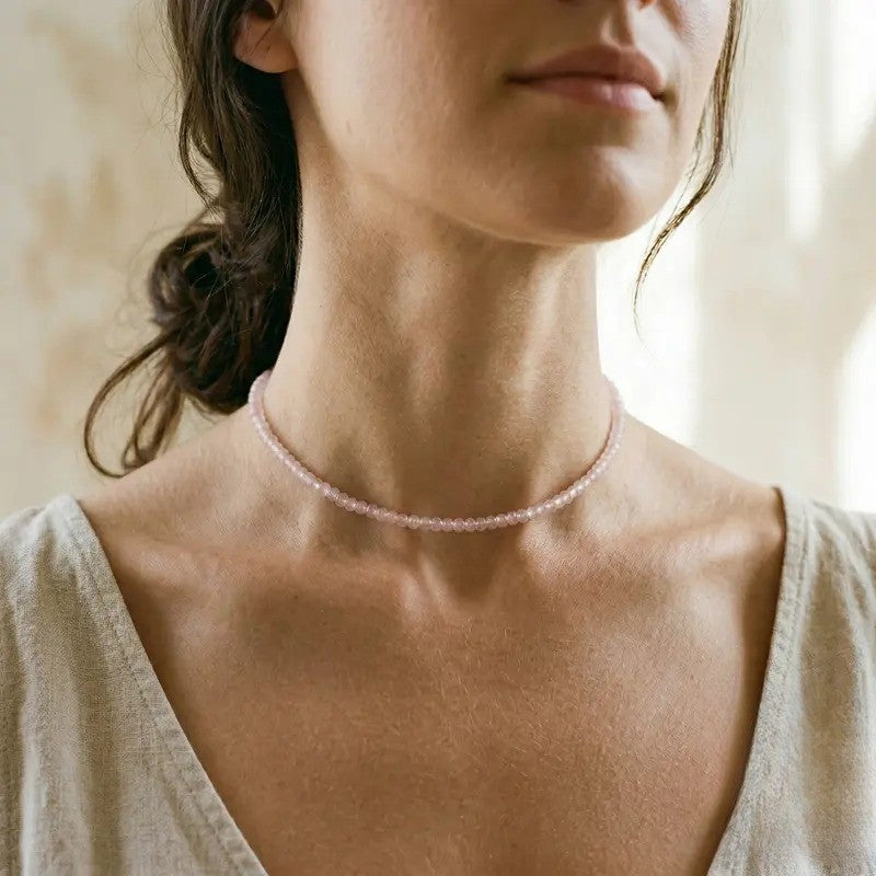 Multicolor Gemstone Beaded Necklace