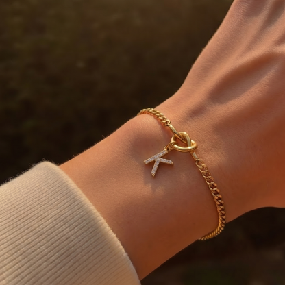 Personalized Knot Bracelet