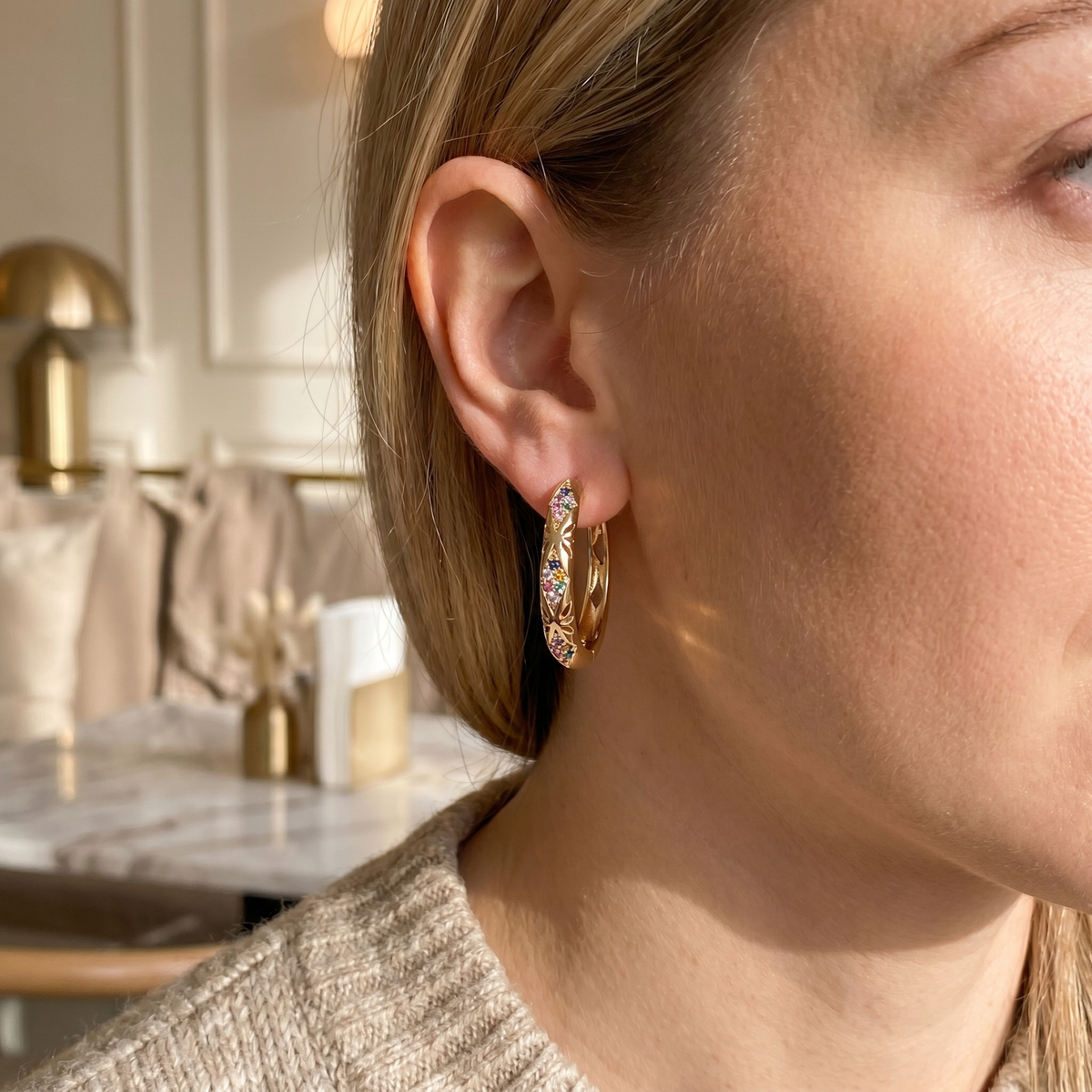 Exquisite Colorful Earrings