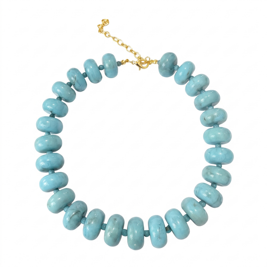 Chunky Summer Beaded Necklace