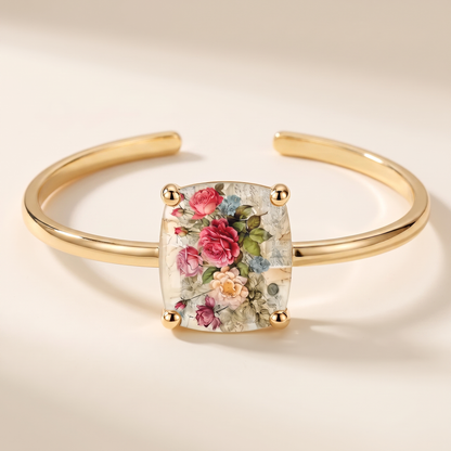 Rose Square Bracelet
