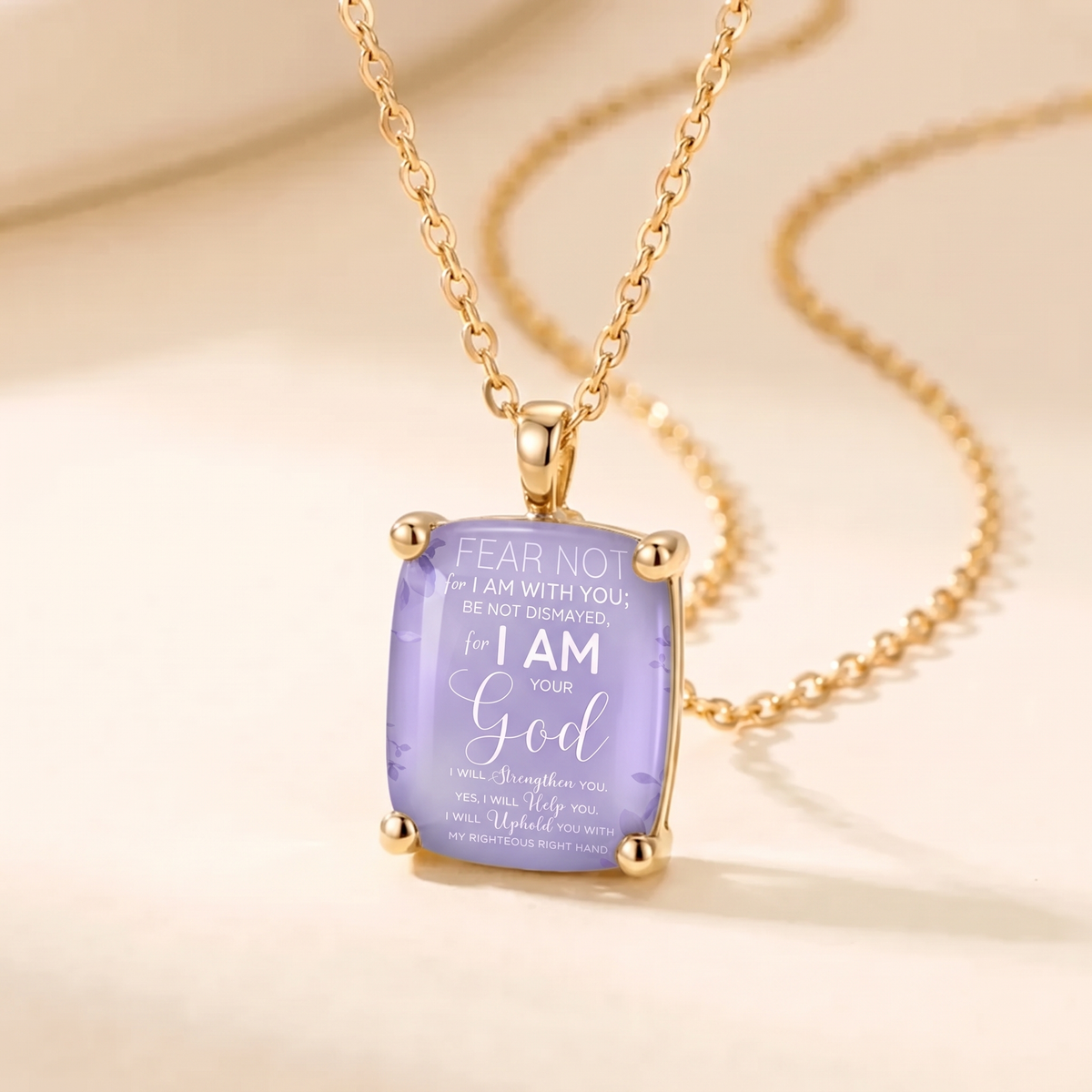 Scripture Statement Necklace