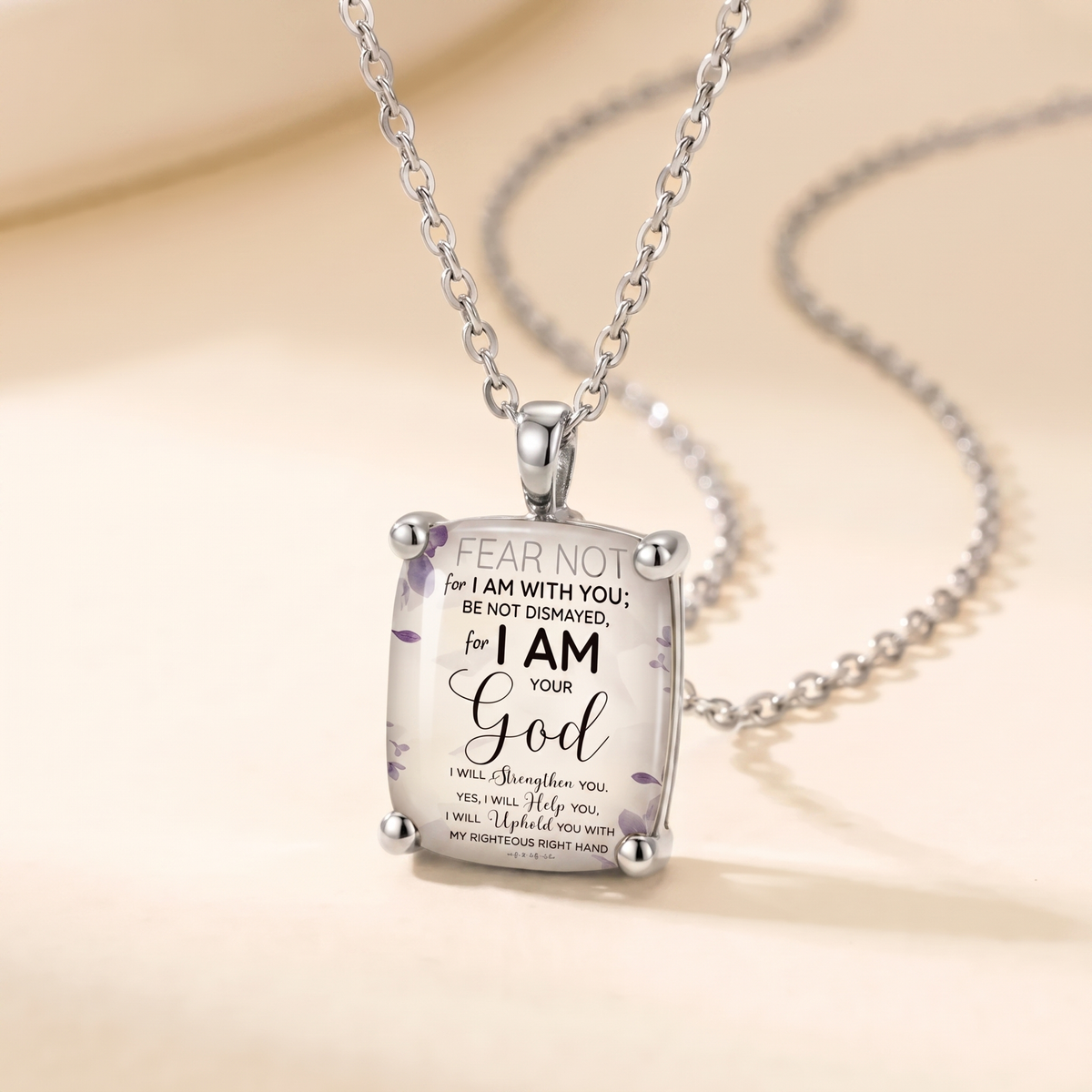 Scripture Statement Necklace