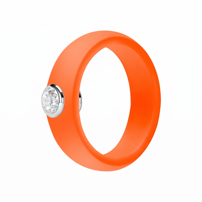 Sparkling Silicone Ring