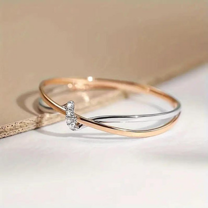 Twisted Knot Infinity Love Ring
